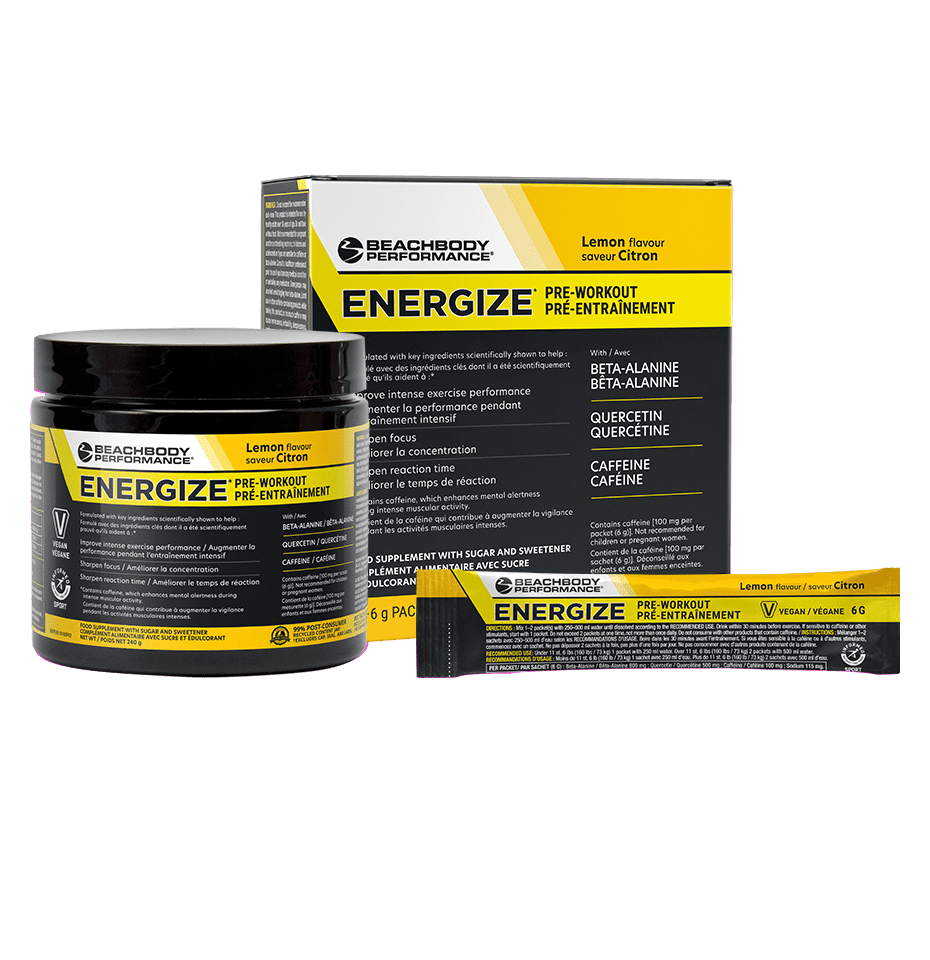 Energize PreWorkout Select Flavor BODi Performance